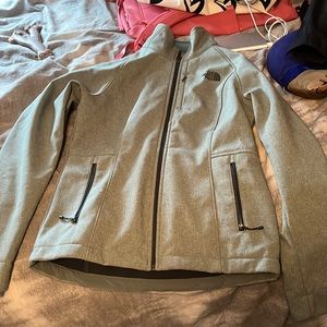 Used Green Northface winter jacket